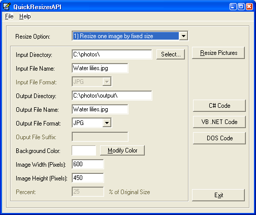 Click to view QuickResizerAPI 2.0.0 screenshot